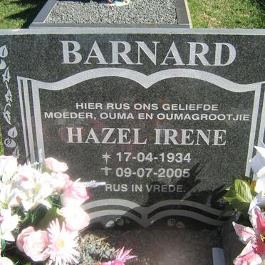 BARNARD Hazel Irene 1934-2005