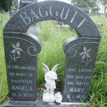 BAGGOTT Angela -1973 :: BAGGOTT Mary -1978