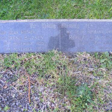 BARNES Robert Stannard 1893-1962 &amp; Rosie Irene 1895-1968