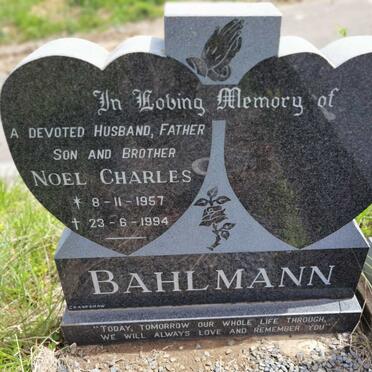 BAHLMANN Noel Charles 1957-1994