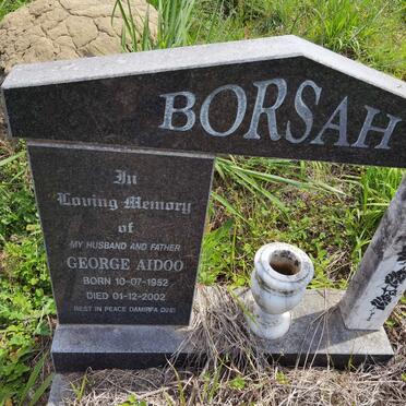 BORSAH George Aidoo 1952-2002