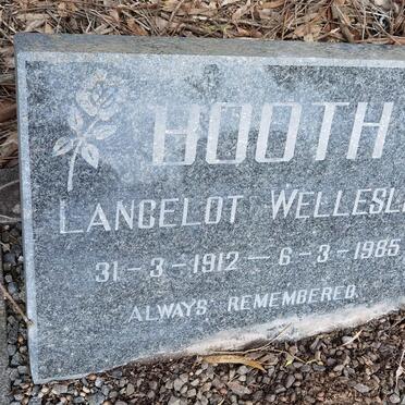 BOOTH Lancelot Wellesley 1912-1985