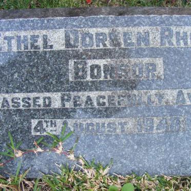 BONSOR Ethel Doreen Rhoda -1948