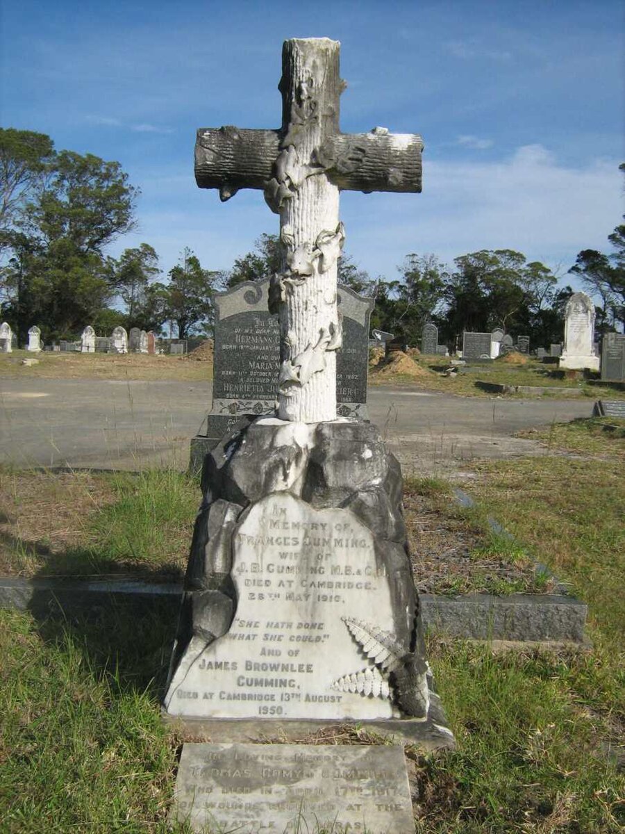 CUMMING James Brownlee -1950 &amp; Frances -1910