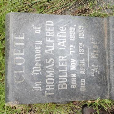 CLOETE Thomas Alfred Buller 1899-1959