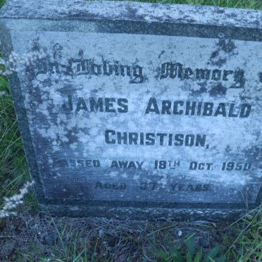 CHRISTISON James Archibald -1950