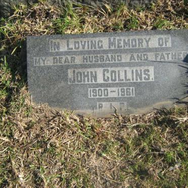COLLINS John 1900-1961