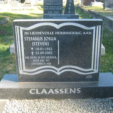 CLAASSENS Stefanus Josua 1963-2005