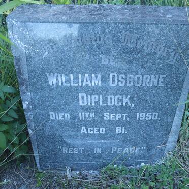 DIPLOCK William Osborne -1950