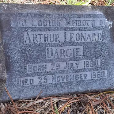 DARGIE Arthur Leonard 1890-1960