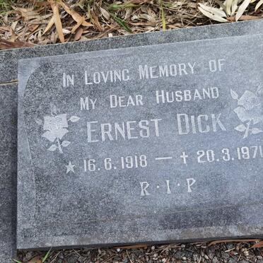 DICK Ernest 1918-1971