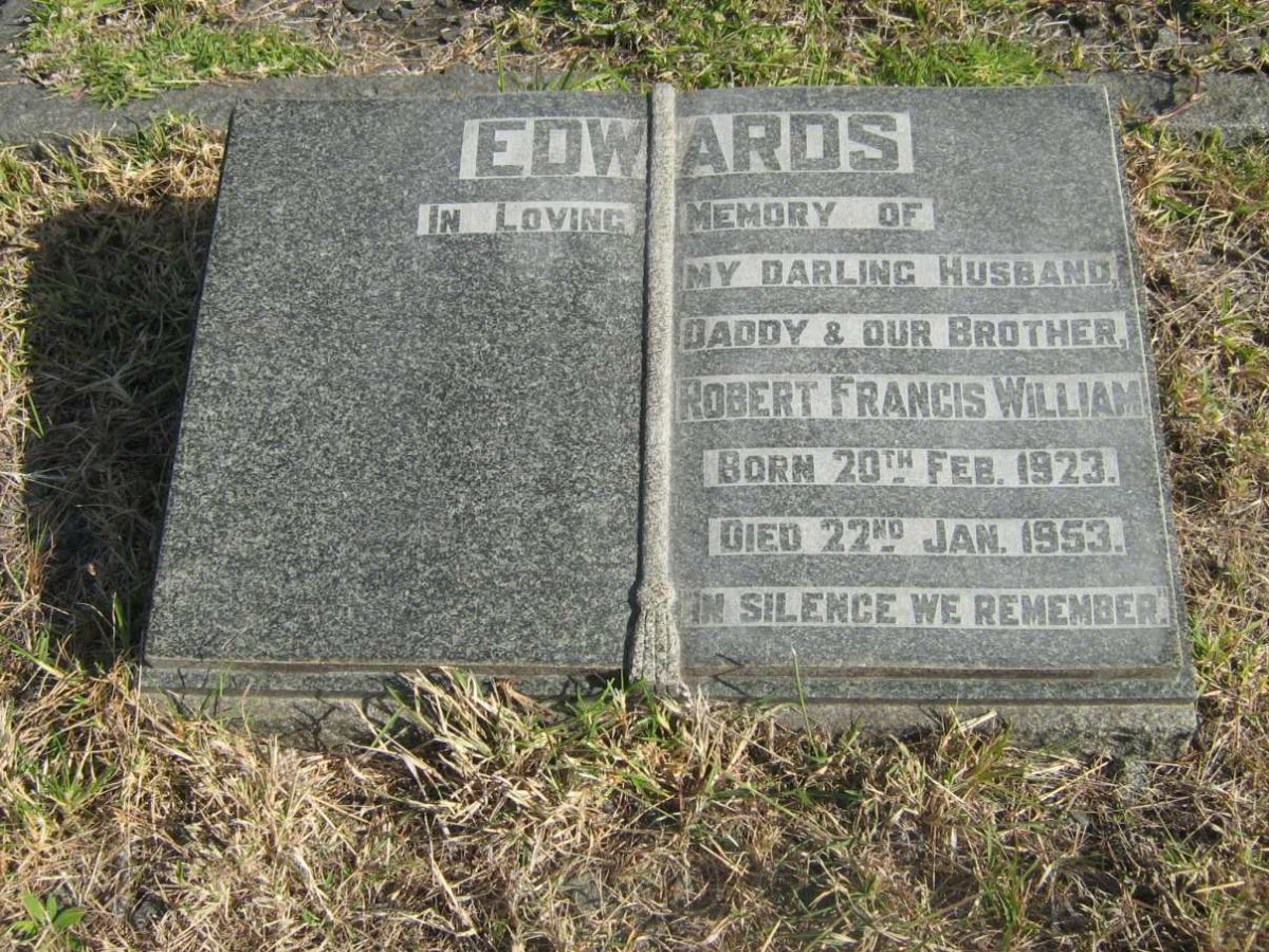 EDWARDS Robert Francis William 1923-1953