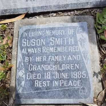 FRONEMAN Elizabeth Susanna 1877-1960 :: SMITH Cecil John 1928-1977 ::  SMITH Suson -1985 _2