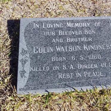 KINDNESS Colin Watson 1960-1983