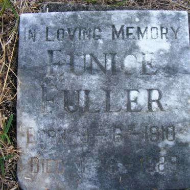 FULLER Eunice 1910-1989