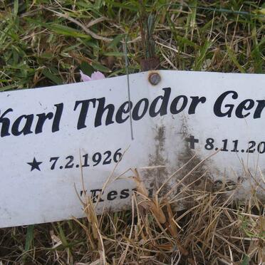 GERNER Karl Theodor 1926-2004