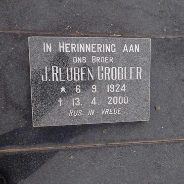 GROBLER J. Reuben 1924-2000