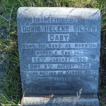 GABY Clive Osborne 1886-1951 &amp; Doris Helene Eileen 1900-1959