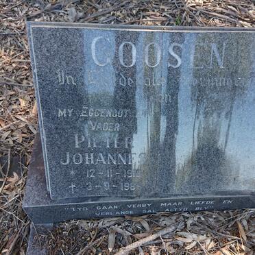 GOOSEN Pieter Johannes 1919-1985