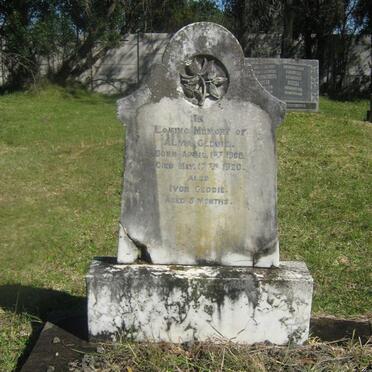 GEDDIE Alma 1908-1920 :: GEDDIE Ivor