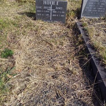 HOOLE Isaac Joseph 1894-1971 &amp; Agnes 1901-1982