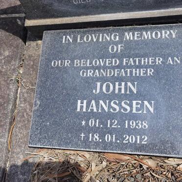 HANSSEN John Andrew 1900-1960:: HANSSEN John 1938-2012 & Yvonne 1941-1999 :: HANSSEN Patty 1940-1995 _3