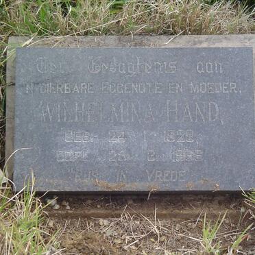HAND Wilhelmina 1928-1966