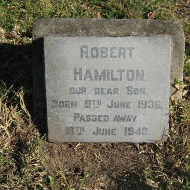HAMILTON Robert 1936-1948