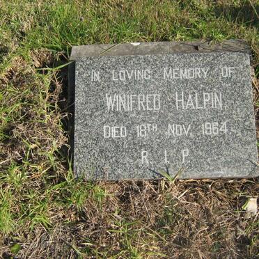 HALPIN Winifred -1964