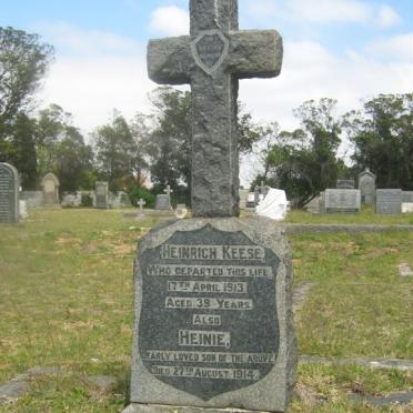 KEESE Heinrich -1913 :: KEESE Heinie -1914