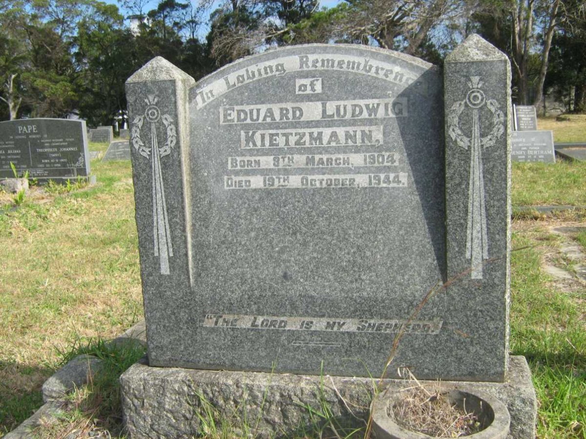 KIETZMANN Eduard Ludwig 1904-1944
