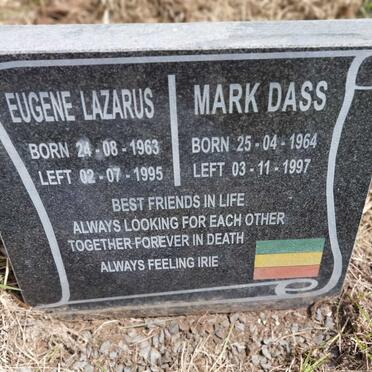 LAZARUS Eugene 1963-1995 :: DASS Mark 1964-1997 