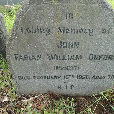 ORFORD John Fabian William -1958