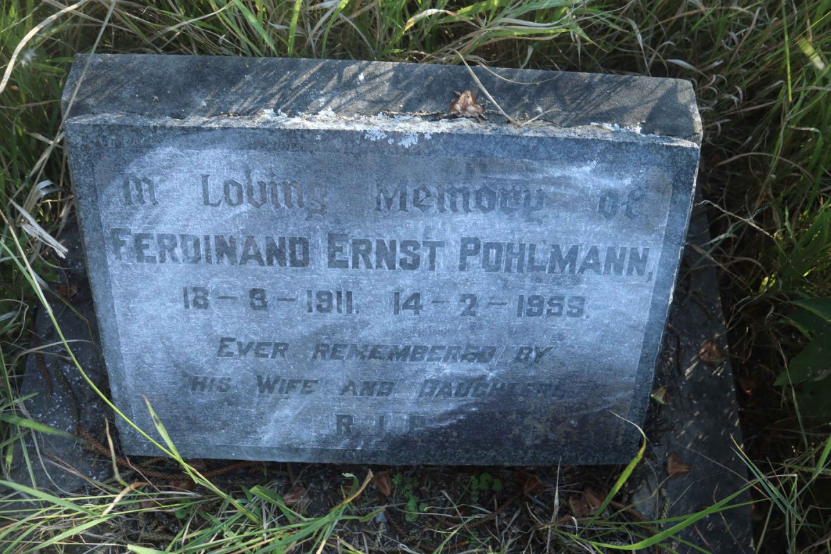 POHLMANN Ferdinand Ernst 1911-1959