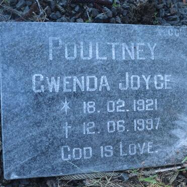 POULTNEY Gwenda Joyce 1921-1997