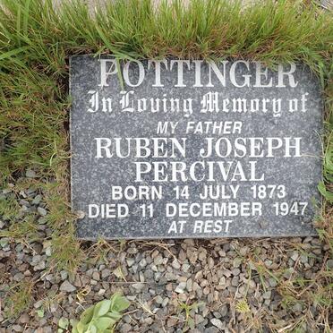 POTTINGER Ruben Joseph Percival 1873-1947