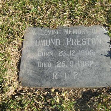 PRESTON Edmund 1905-1982