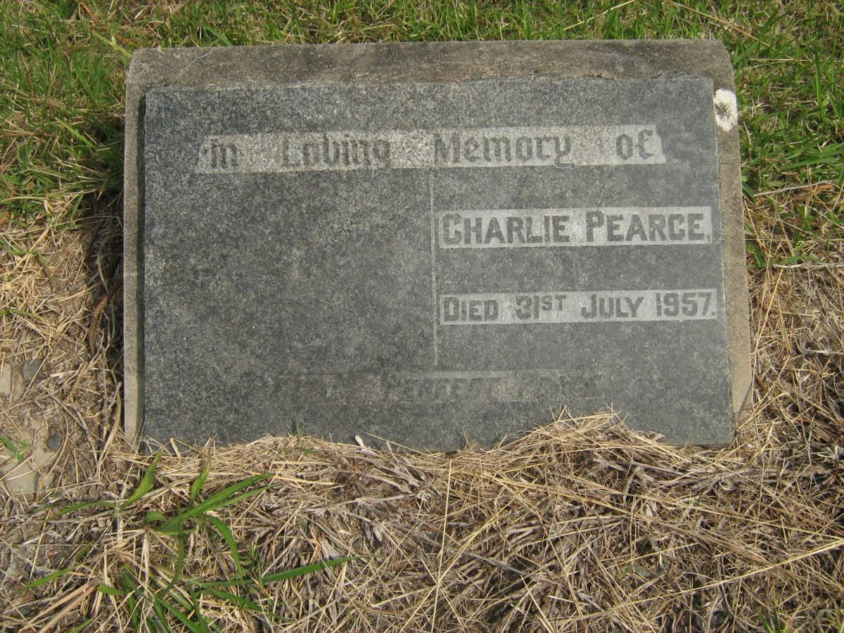 PEARCE Charlie -1957