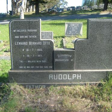 RUDOLPH Lennard Bernard Otto 1902-1971