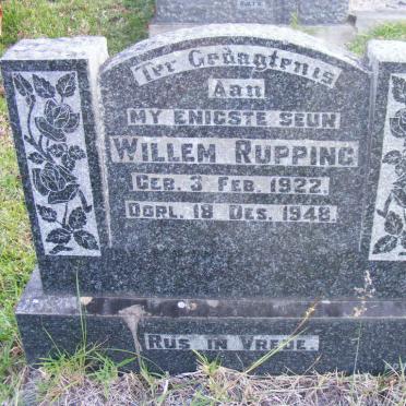 RUPPING Willem 1922-1948