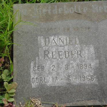 REEDER Daniel 1894-1966