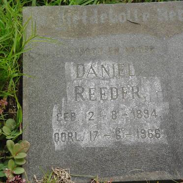 REEDER Daniel 1894-1966