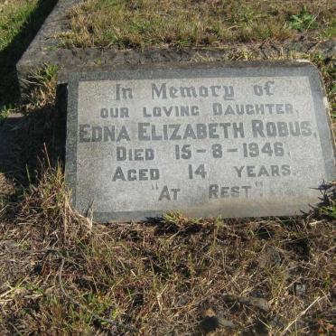 ROBUS Edna Elizabeth -1946