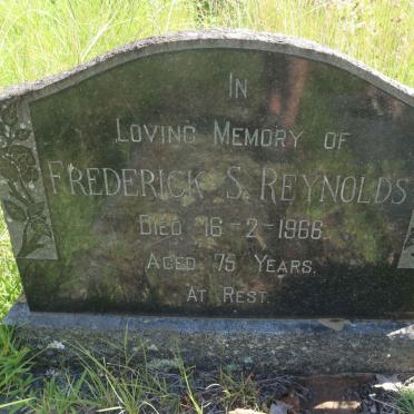 REYNOLDS Frederick S. -1966