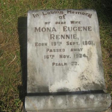 RENNIE Mona Eugene 1901-1934