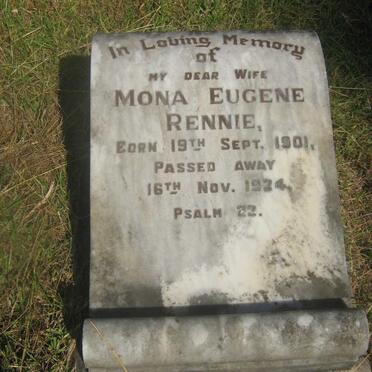 RENNIE Mona Eugene 1901-1934