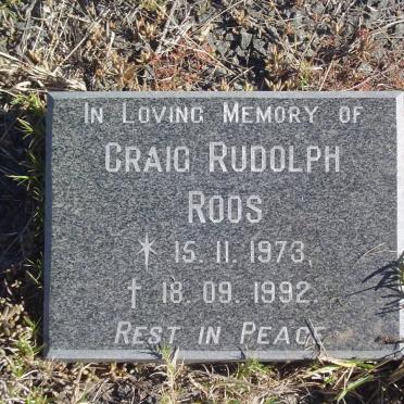 ROOS Craig Rudolph 1973-1992