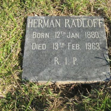 RADLOFF Herman 1880-1963
