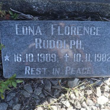 RUDOLPH Edna Florence 1909-1982