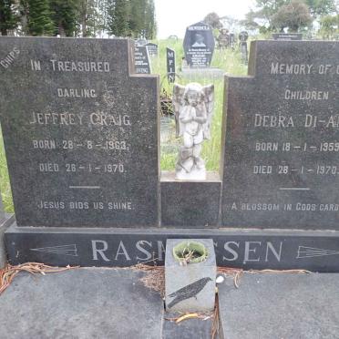 RASMUSSEN Debra Di-Ann 1959-1970 :: RASMUSSEN Jeffrey Craig 1963-1970